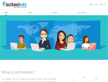 Tablet Screenshot of ischooledx.com